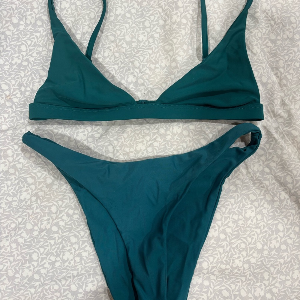 Ark Swimwear Bralette and High Cut Bottoms Bikini